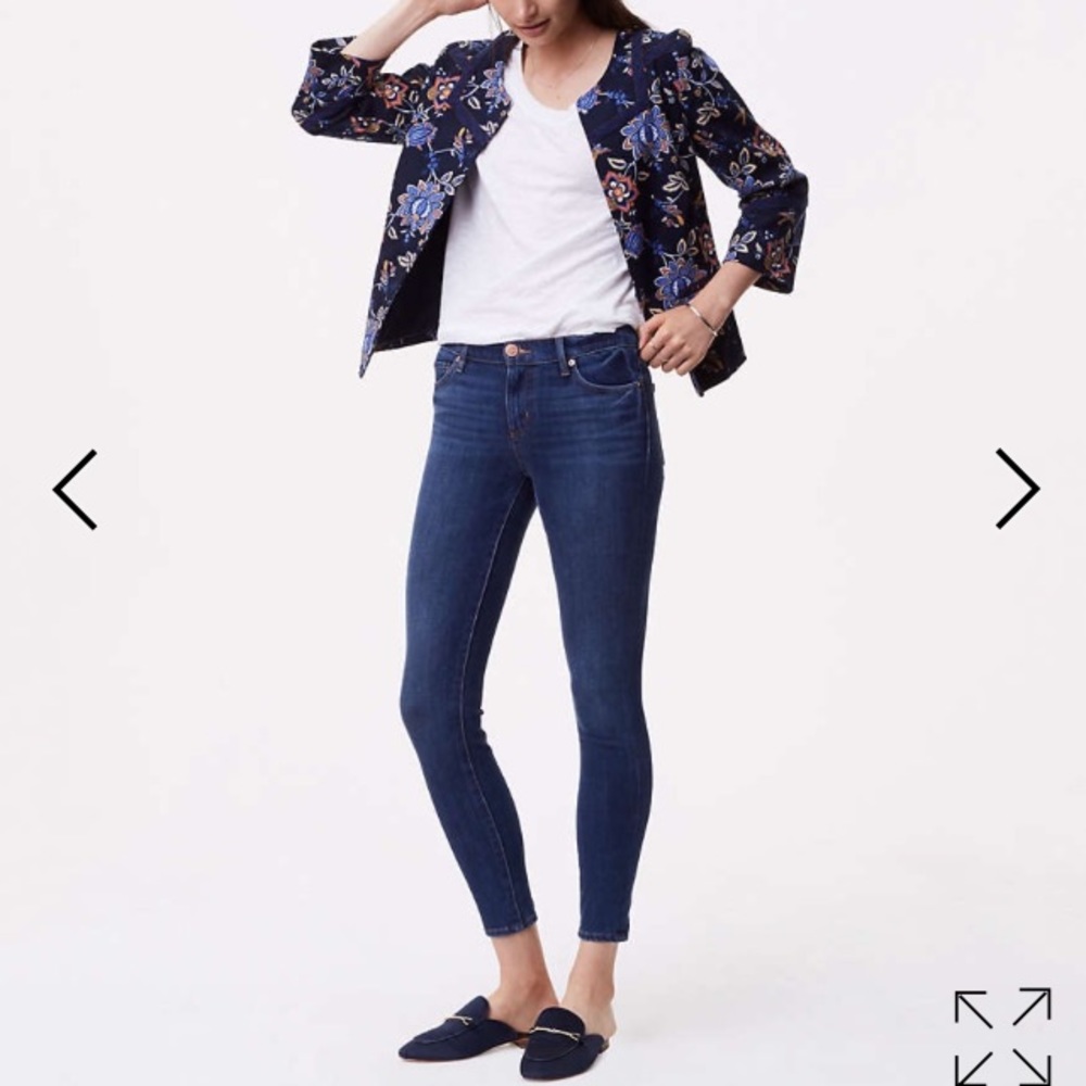 NEW LOFT "performance" jeggings size 30 (10) NWOT